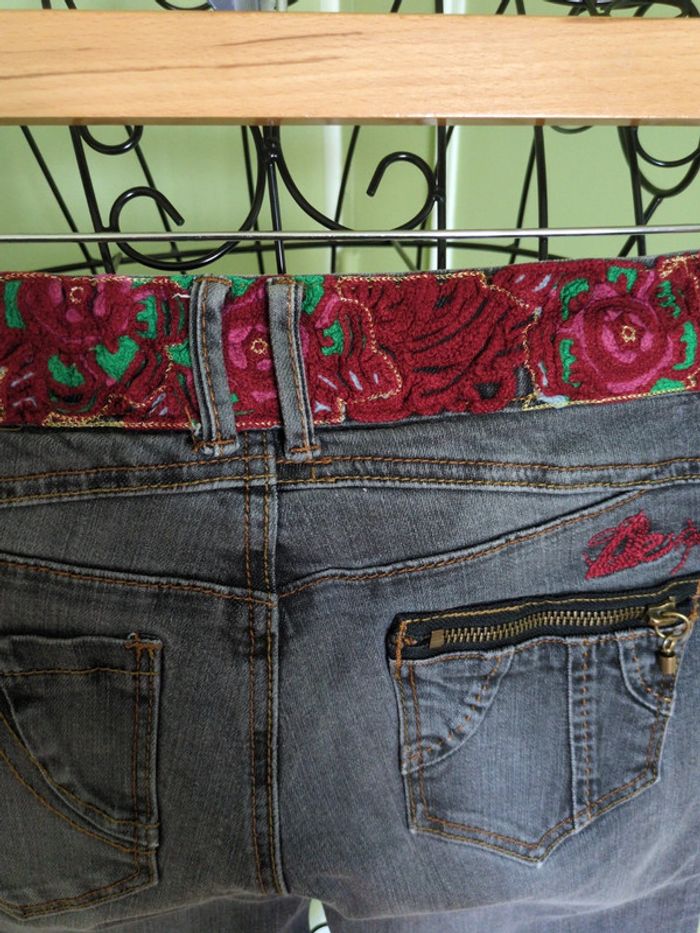 Jean fille Desigual t14/16 ans - photo numéro 10