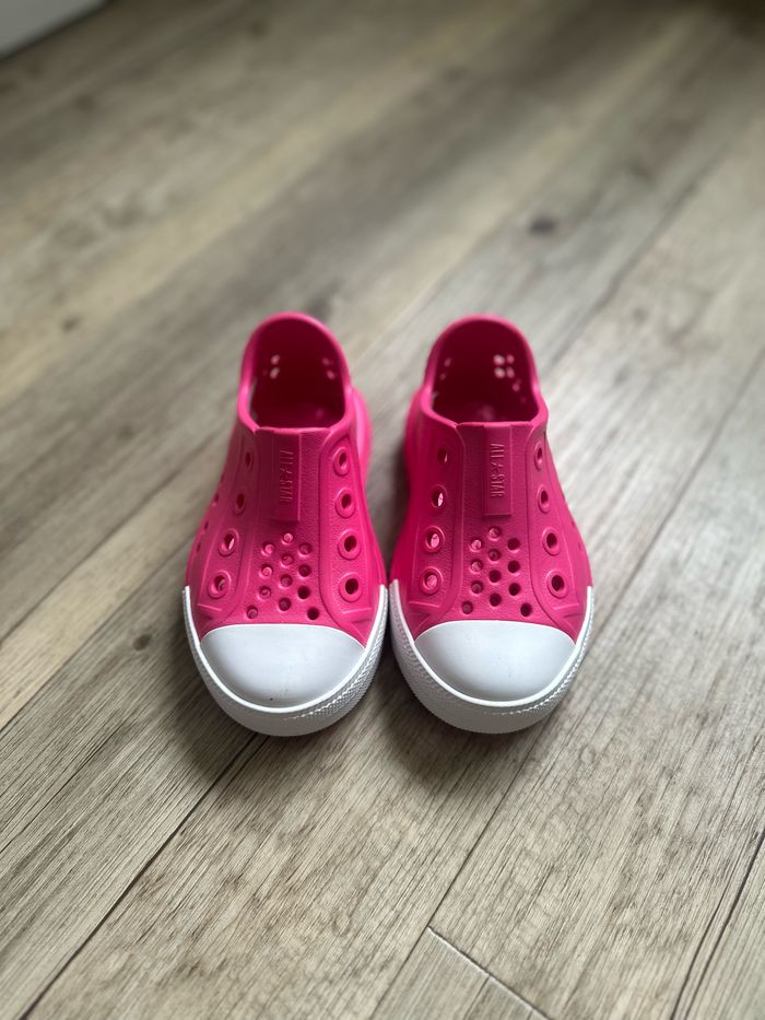 Converse all star play lite rose fushia taille 24 - photo numéro 5
