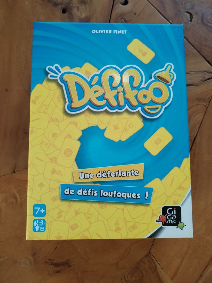 Jeu Defifoo Gihamic 7 ans +