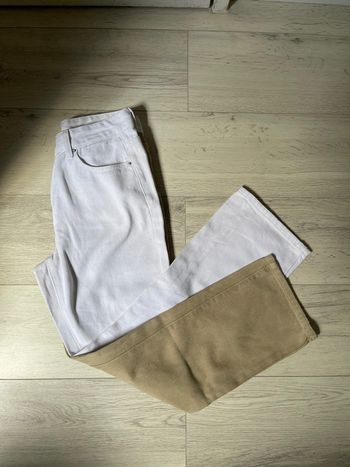 Pantalon bi-color