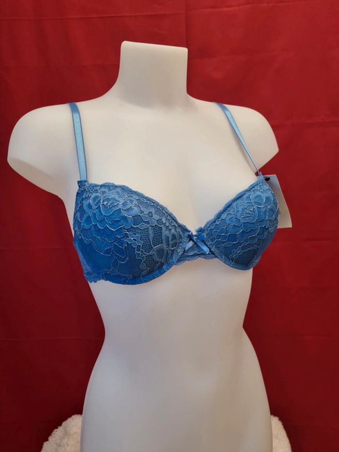 Manoukian soutien gorge bleu * 85C *