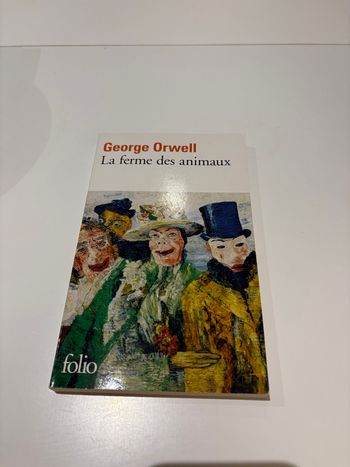 Livre « La ferme des animaux » de George Orwell éditions folio