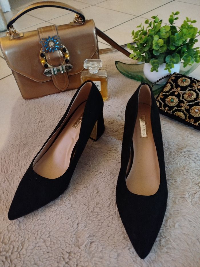Escarpins noir doré PRIMARK - photo numéro 6