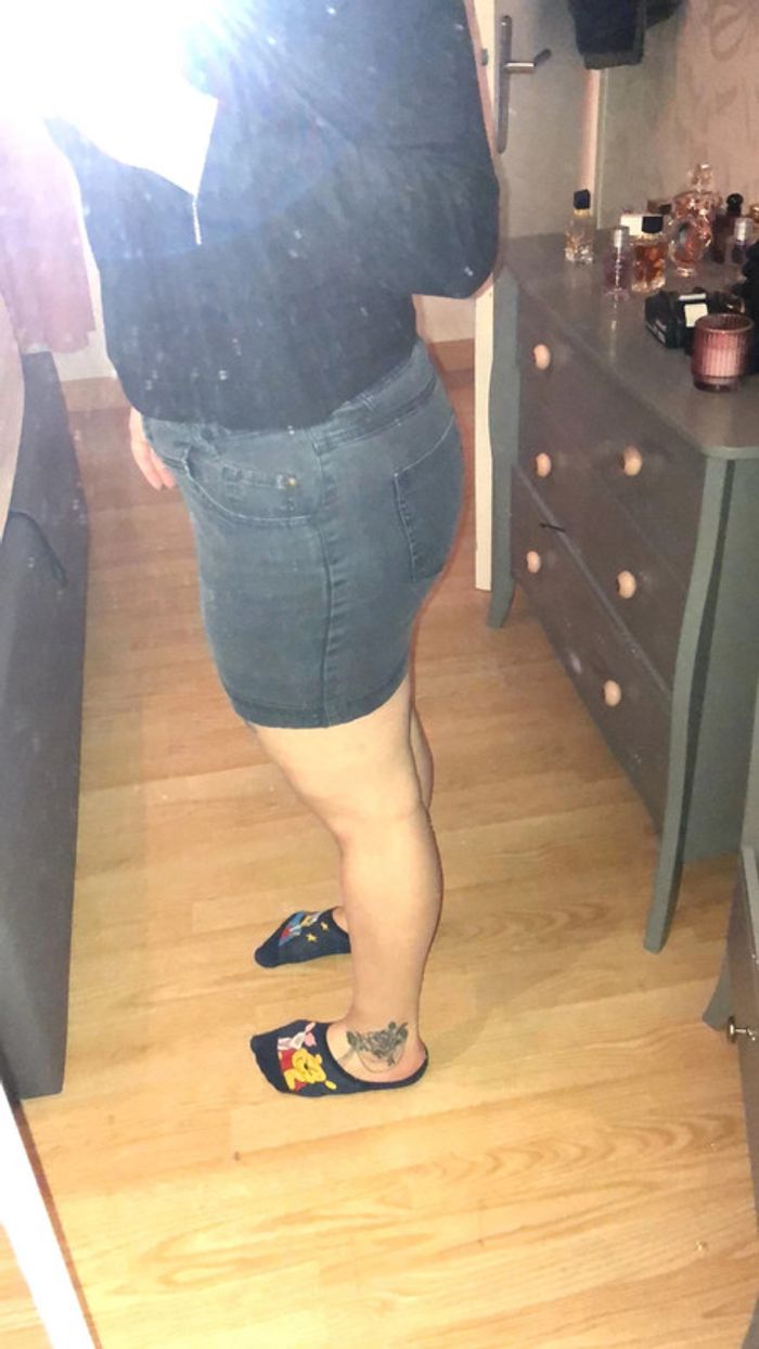 Jupe effet fusain - photo numéro 2