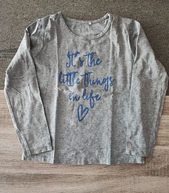 T-shirt gris argenté