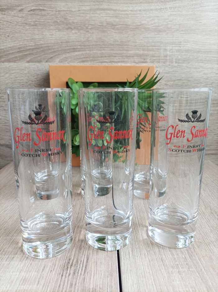 Lot 6 verres Glen Sannox