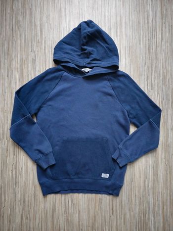 Sweat à capuche bleu - H&M - Taille 9/10 ans