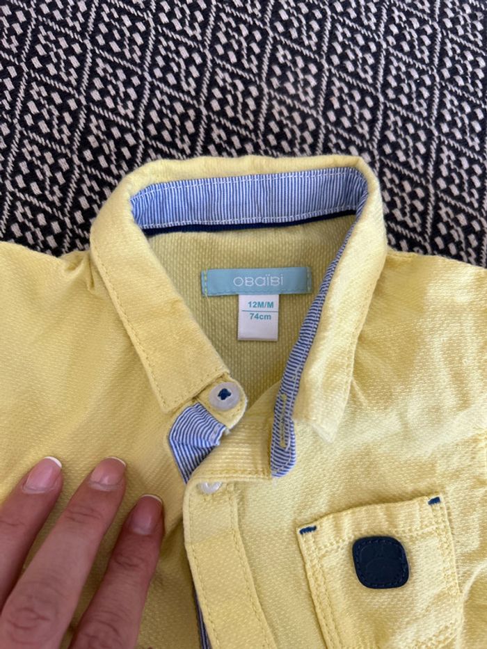 Chemise manches courtes obaibi - photo numéro 2