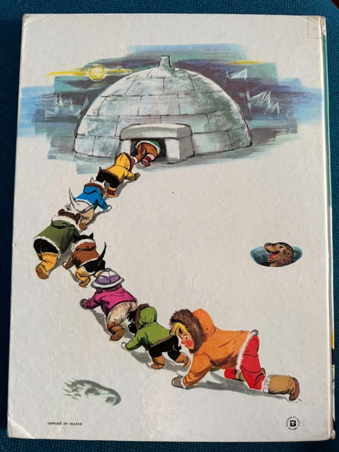 1965 Livre ancien Caroline au Pôle Nord Grands Albums Hachette bd Pierre Probst - photo numéro 2