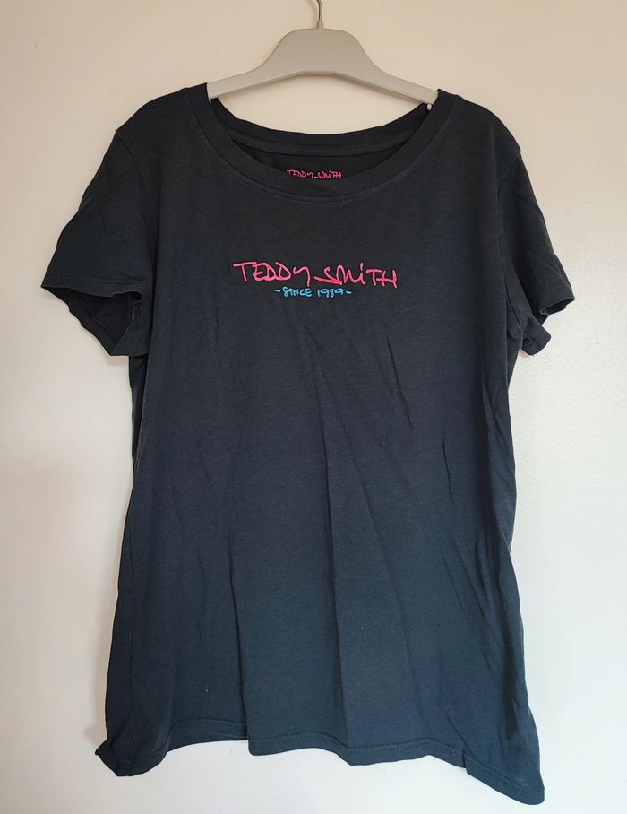 Tee shirt Teddy Smith marine taille S - photo numéro 2