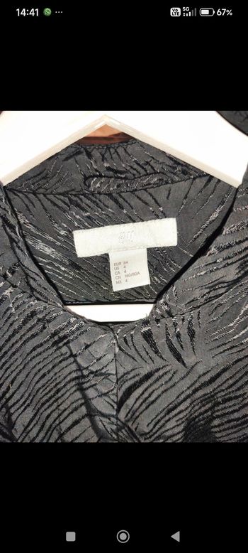 Veste légère noire H&M