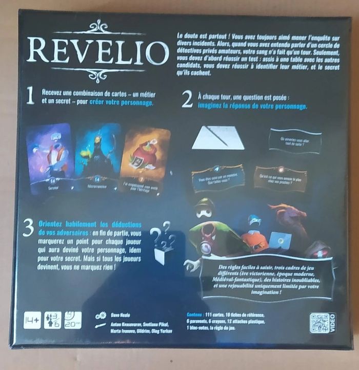 Revelio - Jeu de société sous emballage - Prix Ferme - photo numéro 2