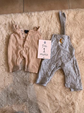 Combinaison bébé 1 mois