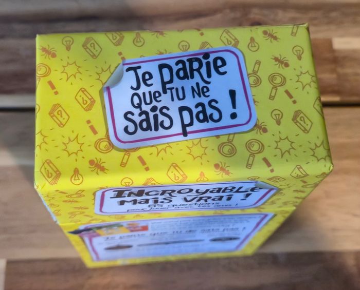Jeux de société Incroyable mes vrais - photo numéro 6