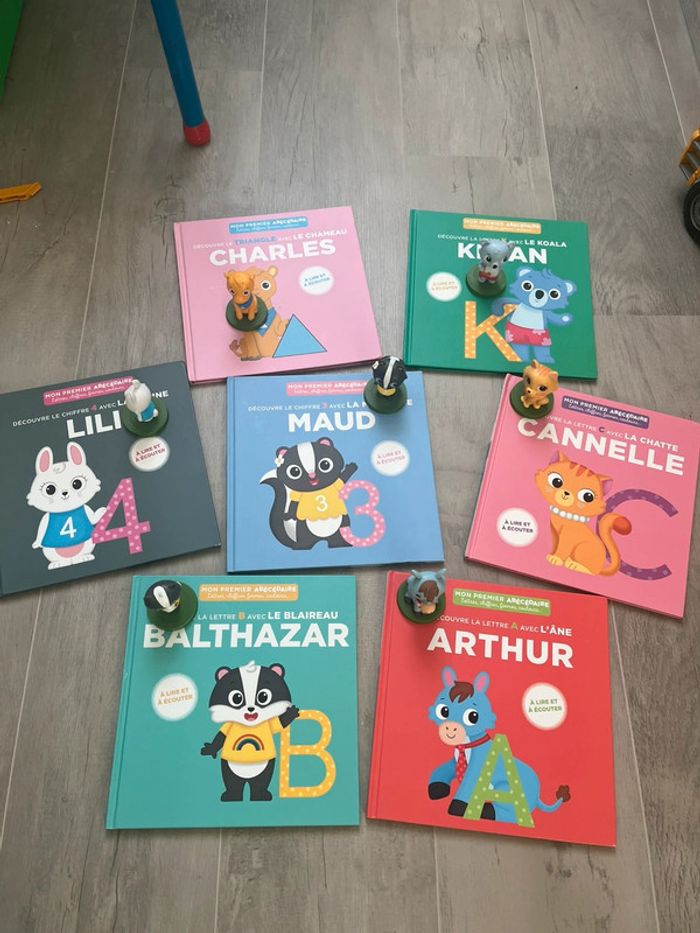 Collection livres mon premier abécédaire avec figurine