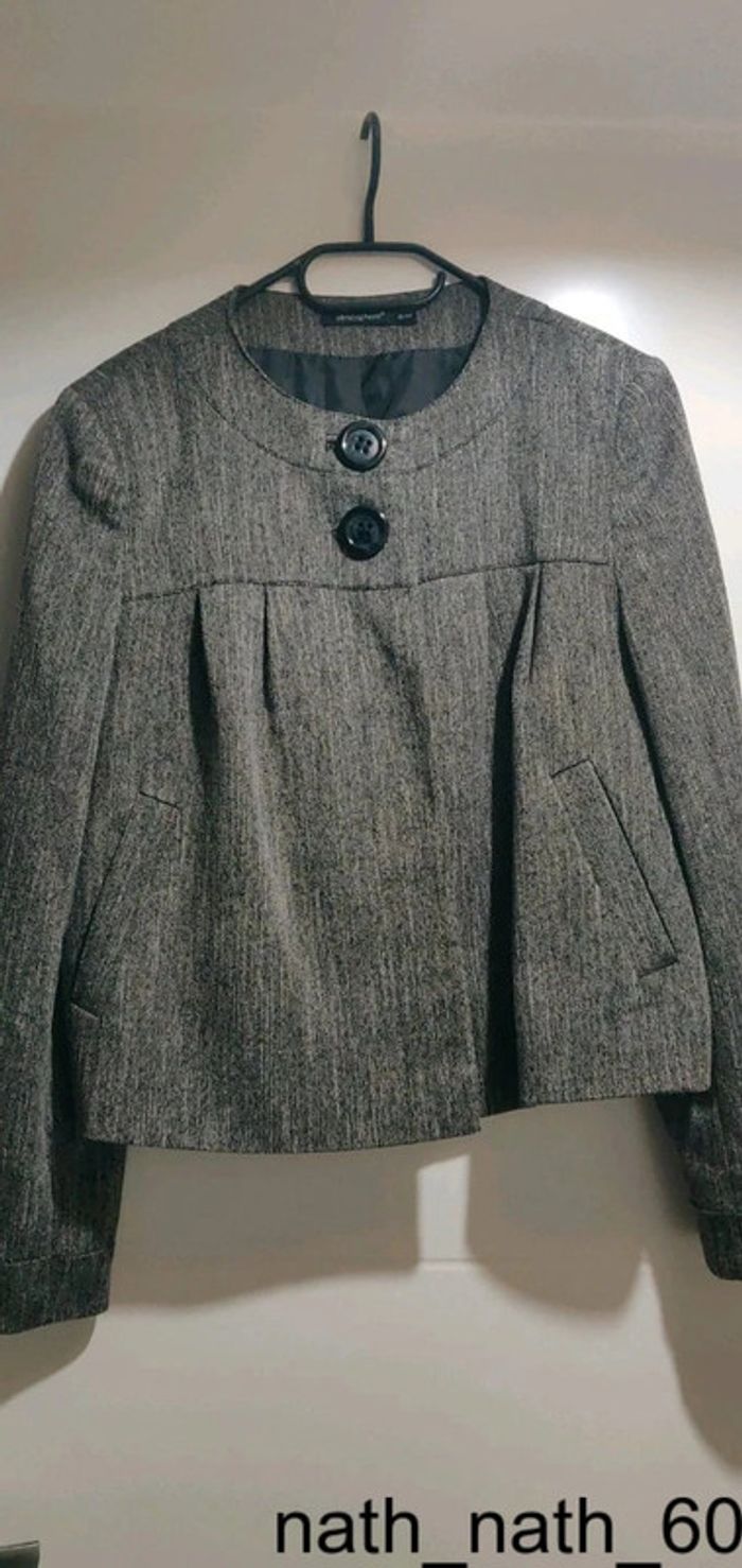 Veste légère grise