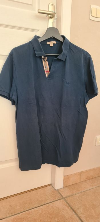 Polo burberry vert sapin
