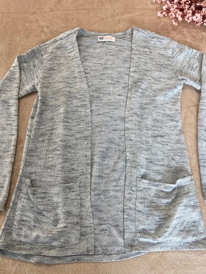 Gilet fin fille 8-10 ans - photo numéro 2