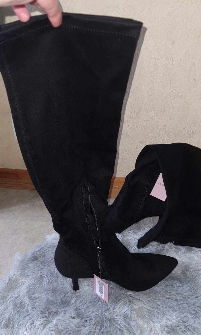 neuves Bottes noires souples femme pointure 38 - photo numéro 5