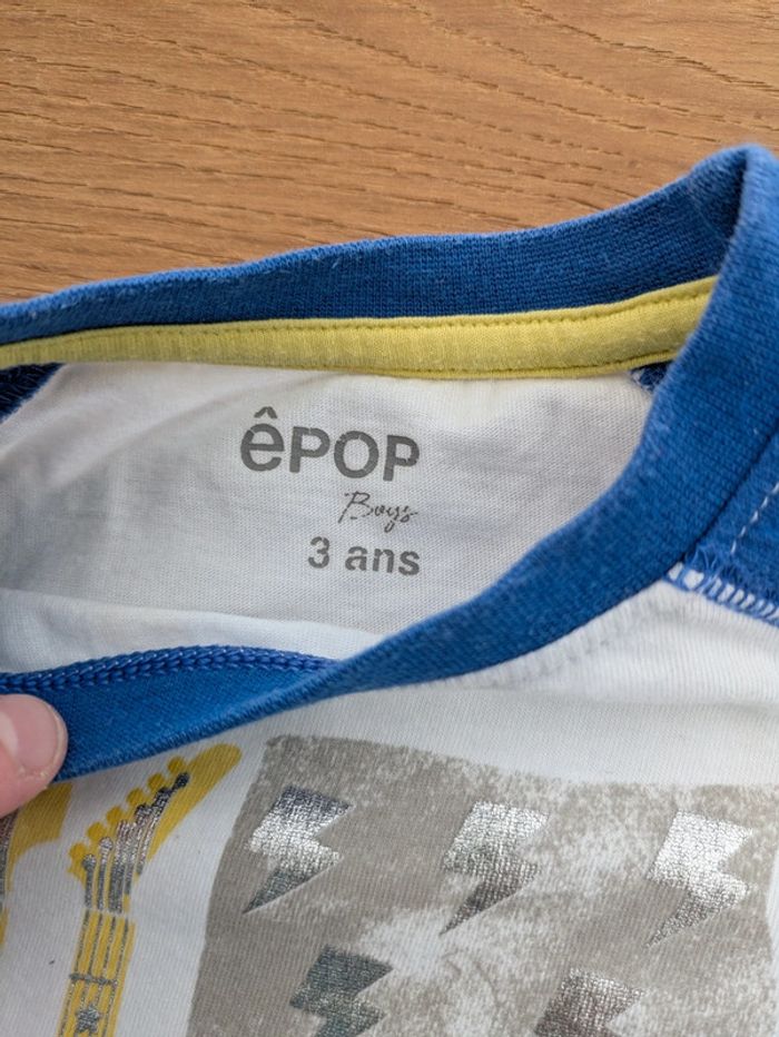 Tee shirt guitare Epop 3 ans - photo numéro 3