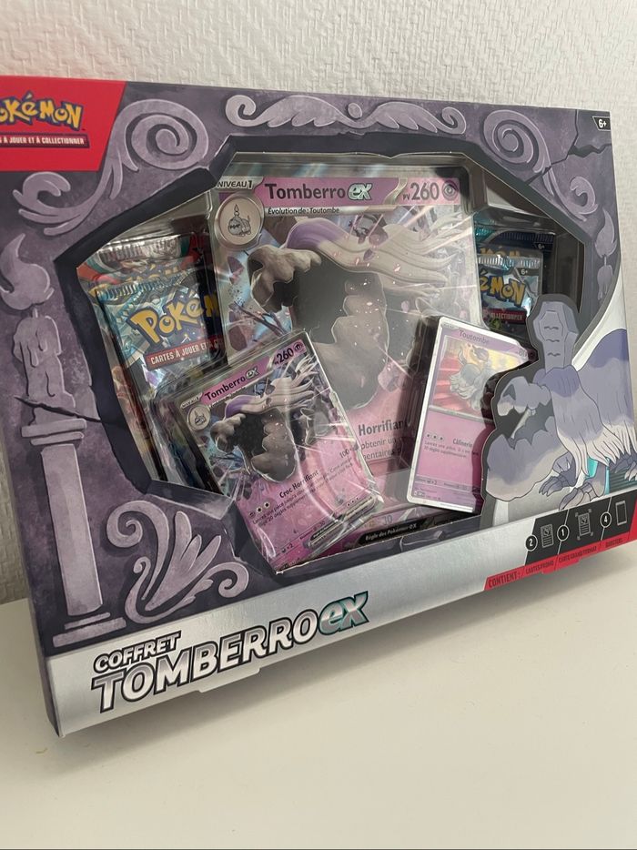 Pokémon coffret tomberro Ex octobre 2024