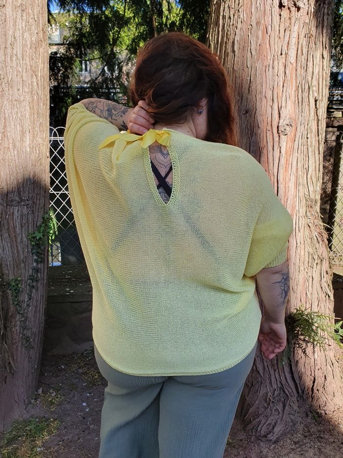 Pull fin ajouré Patras jaune
TU - photo numéro 4