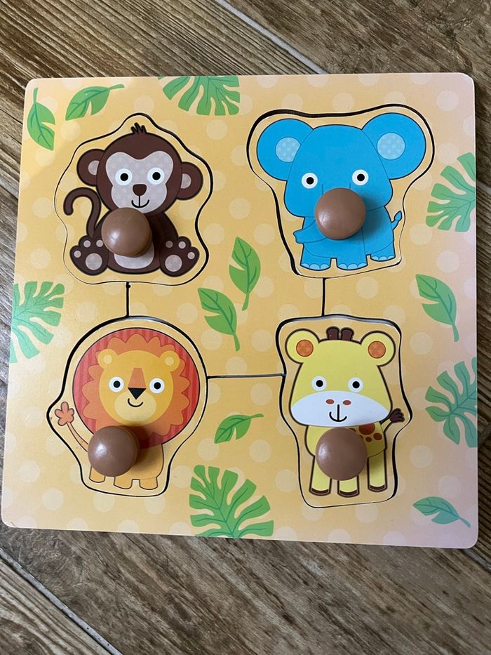 Lot puzzle en bois - photo numéro 2