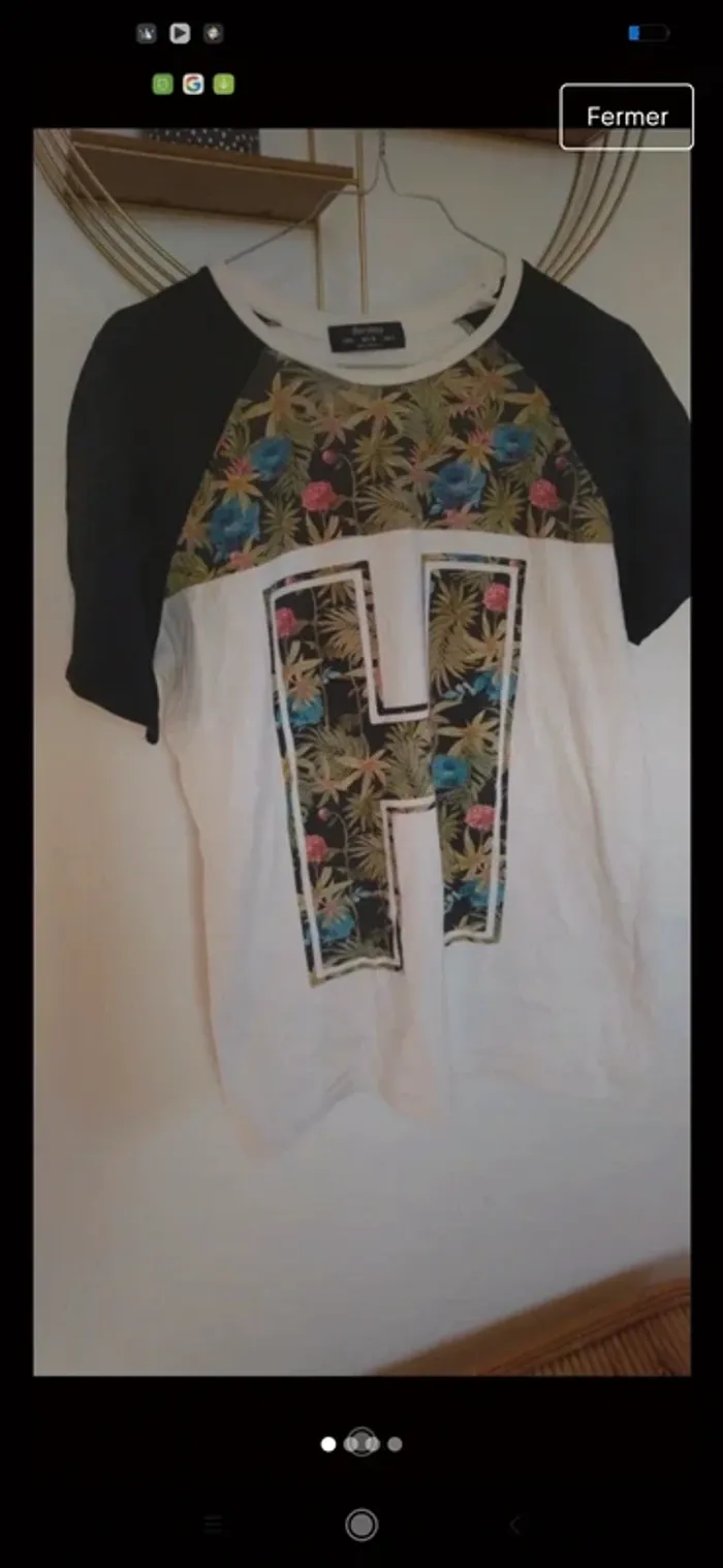 Top bershka tropical🌴 S - photo numéro 2