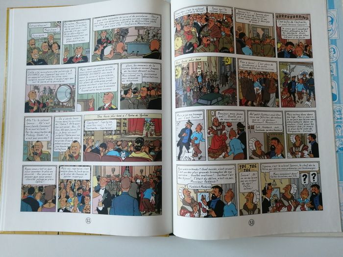 BD l'affaire tournesol - les aventures de tintin - photo numéro 6