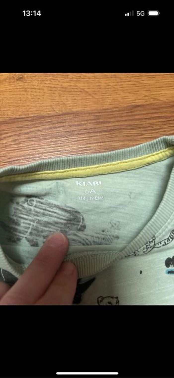 Tee shirt manche courte kiabi garçon 6 ans neuf - photo numéro 3