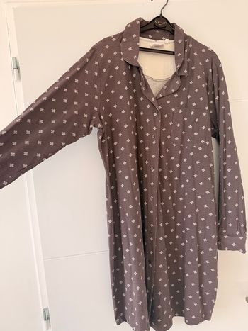 Chemise de nuit manche longue 