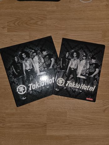 Classeur et cahier Tokio Hotel année 2008 TBE