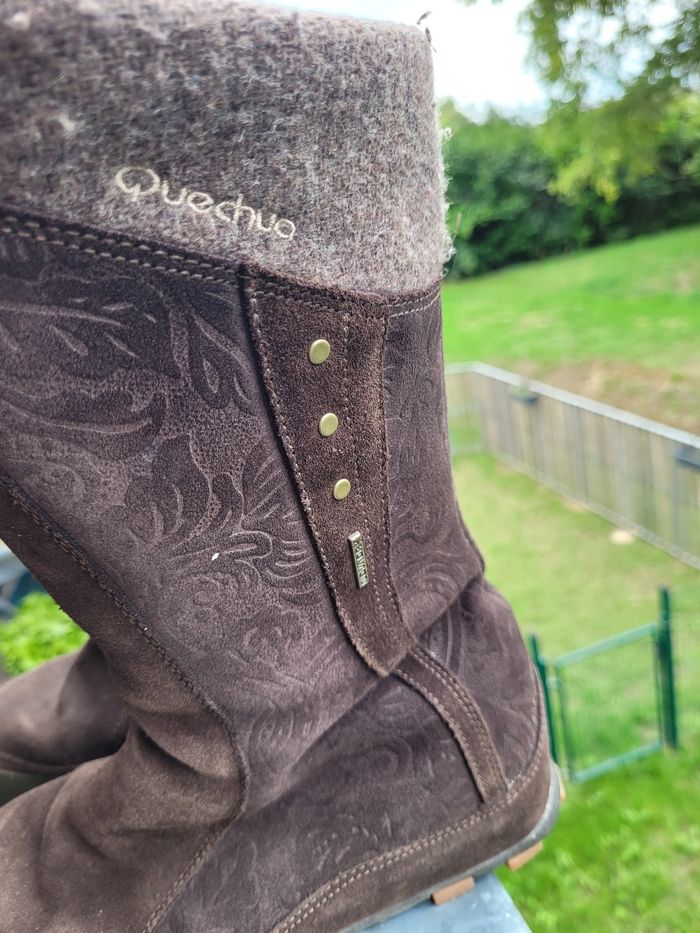 botte fourré queshua femme t40 (15e) - photo numéro 3