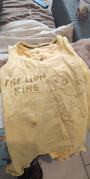 Combi short le roi lion