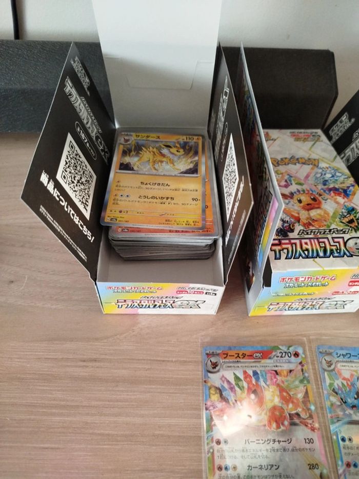 Carte pokémon japonaise terastal festival - photo numéro 5