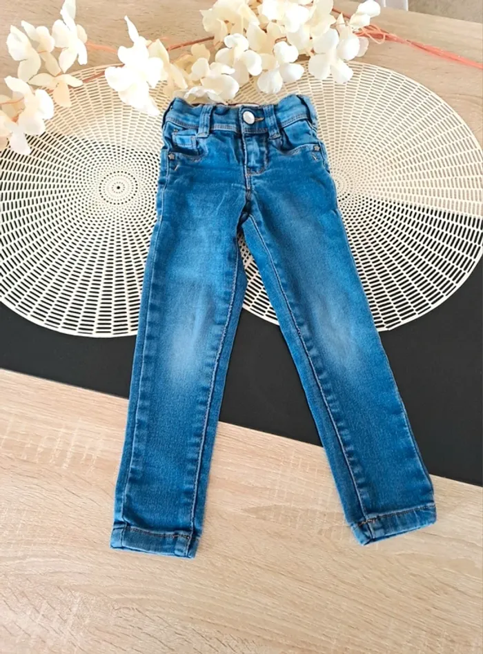 Jeans skinny, taille 2 ans, marque okaidi