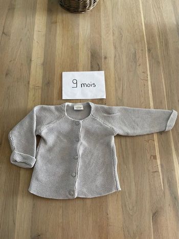 Gilet fille Tape à l’œil 9 mois