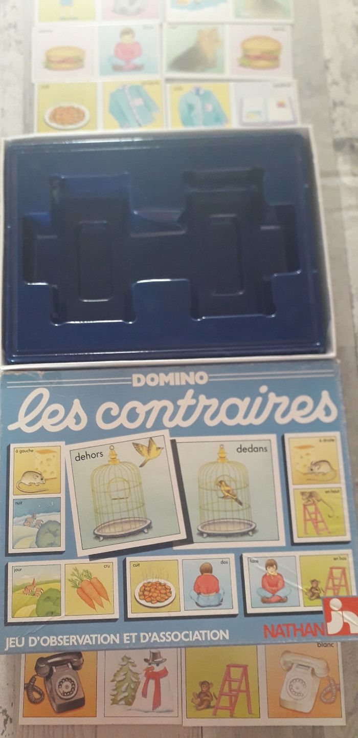 Jeu domino les contraires - photo numéro 2
