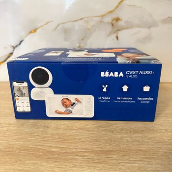 BÉABA Babyphone écoute-bébé Vidéo Zen Premium. Neuf, scellé.