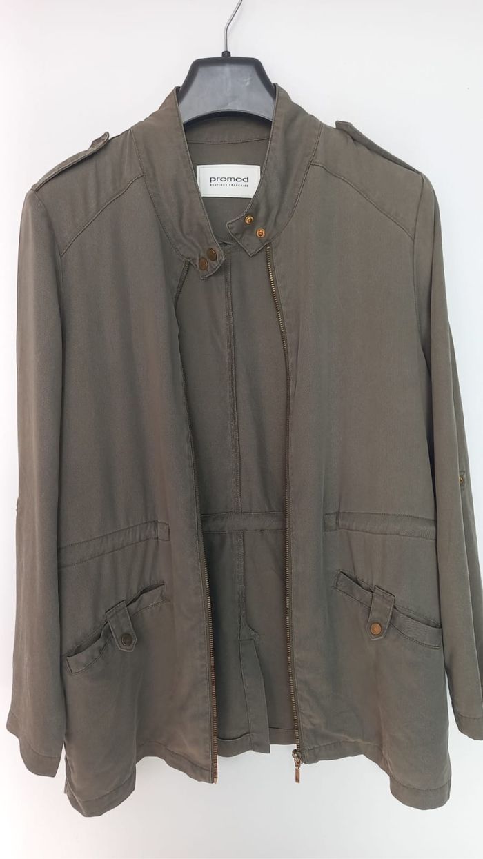 Veste kaki Promod - photo numéro 3