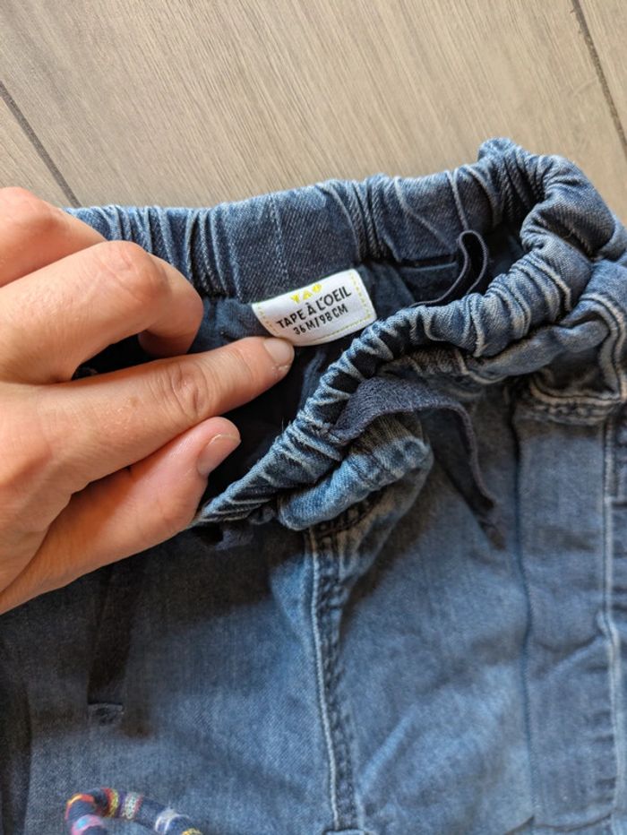 Pantalon doublé tape à l'oeil 36 mois - photo numéro 2