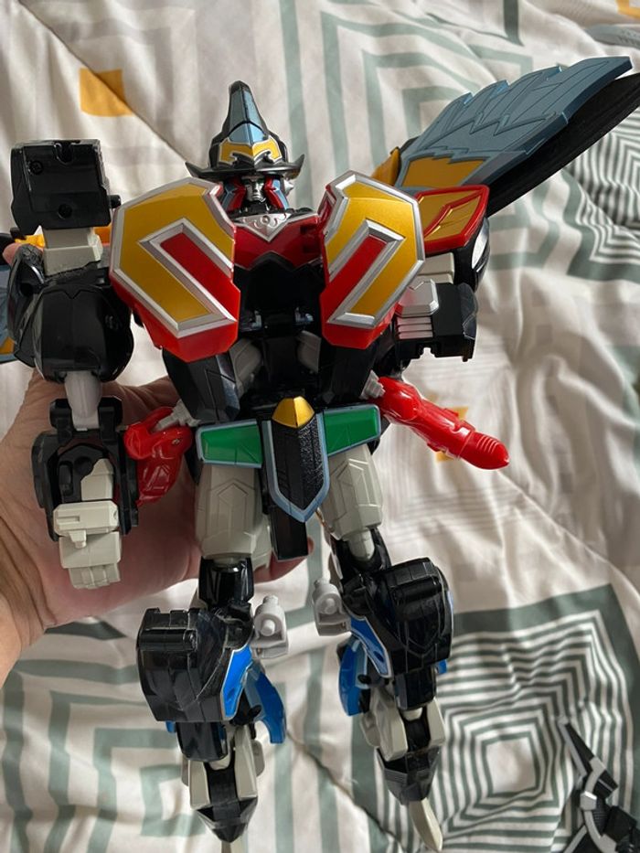 power rangers megazord bandai 2005 mystic force dx titan - photo numéro 6