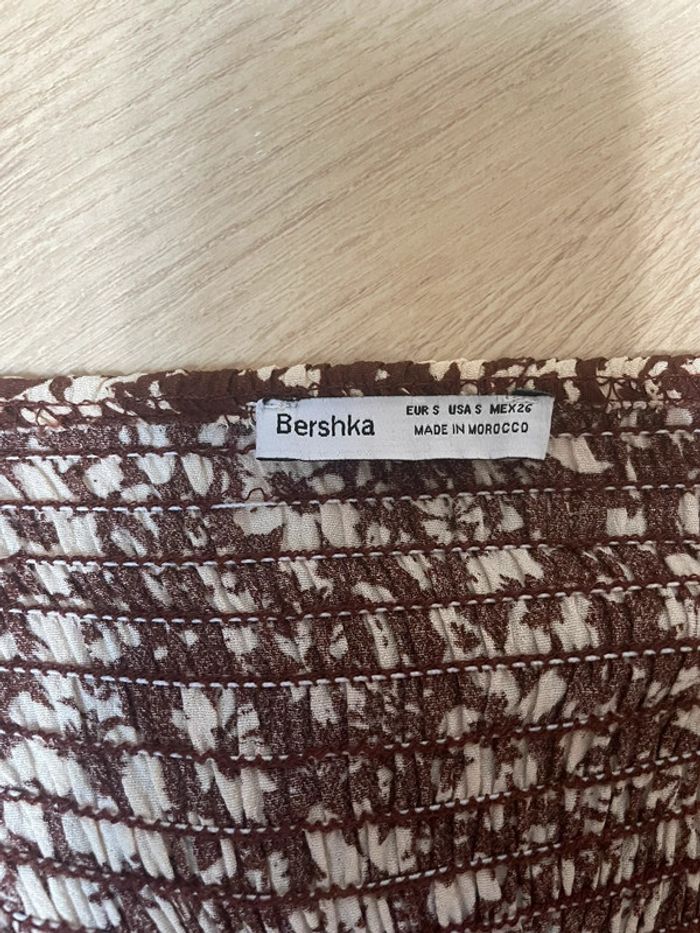 Robe longue à fleurs Bershka - photo numéro 5