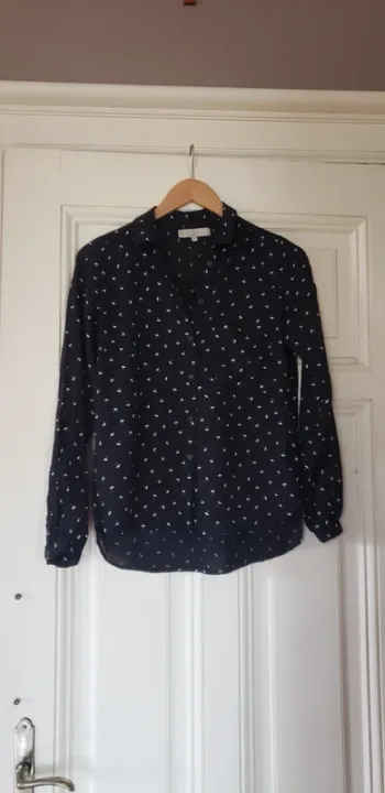 Chemise blouse noire femme légère élégante