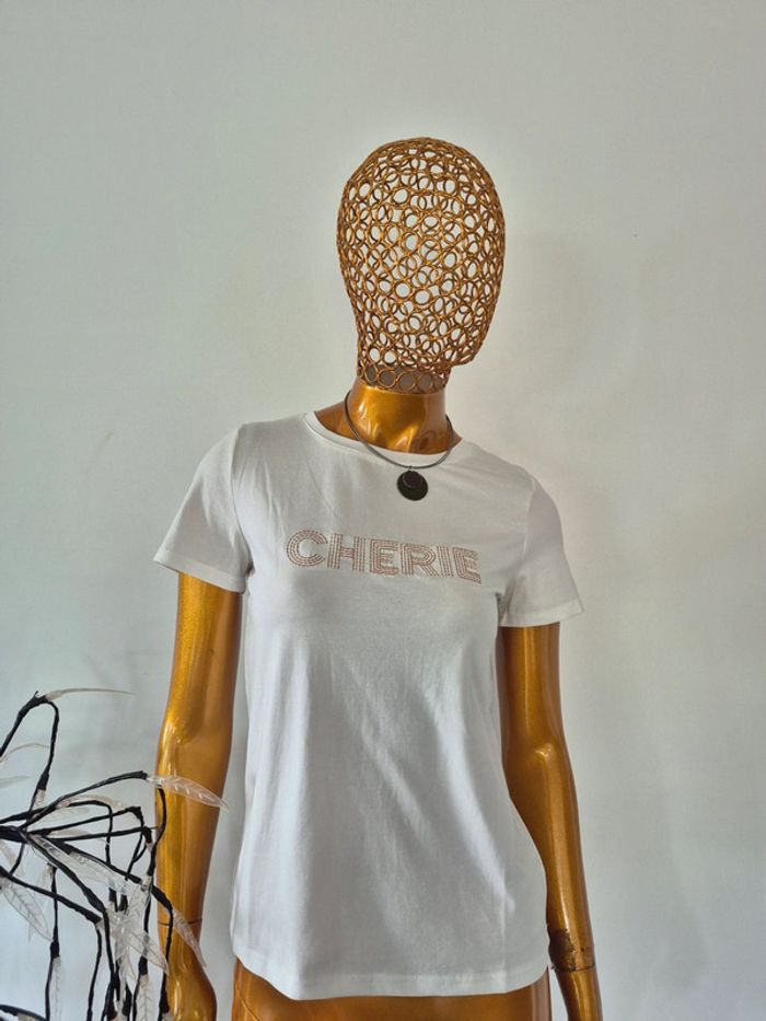 Tee-shirt Blanc Femme Taille L/40