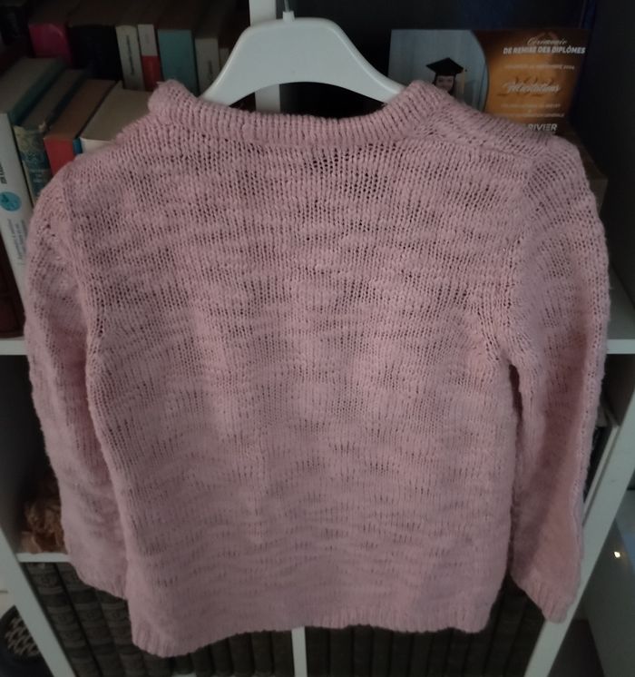 Gilet chaud légèrement pailleté en très bon état - photo numéro 5