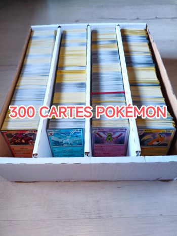 300 cartes Pokémon 