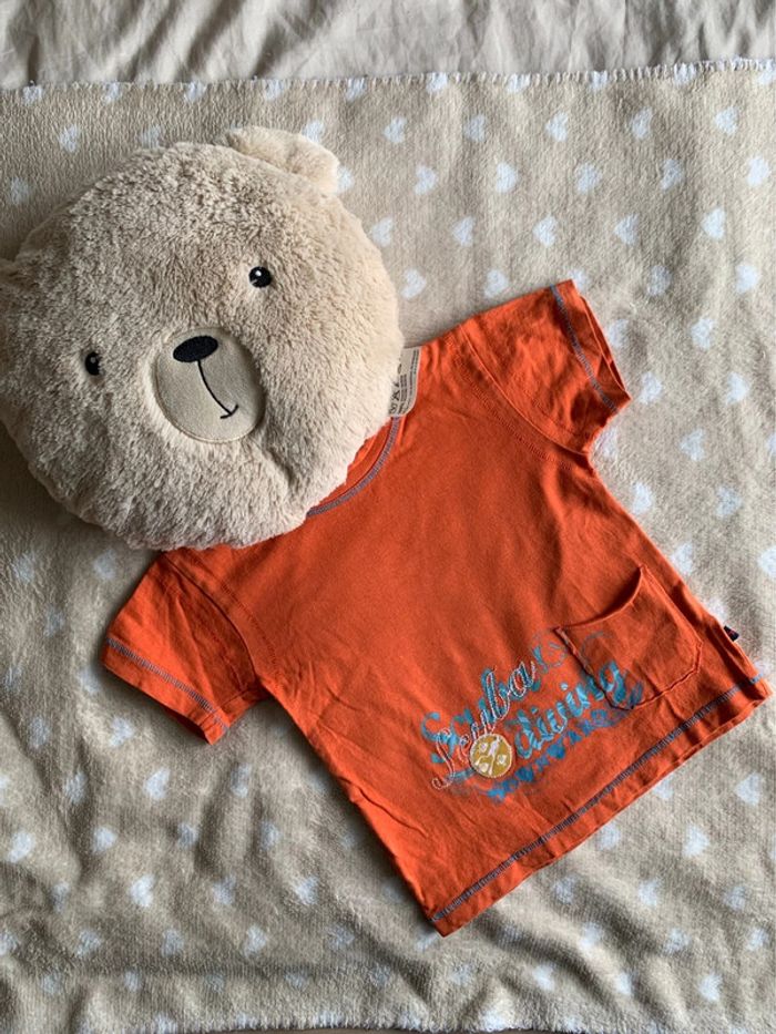 Teeshirt premaman 2 ans orange - photo numéro 2