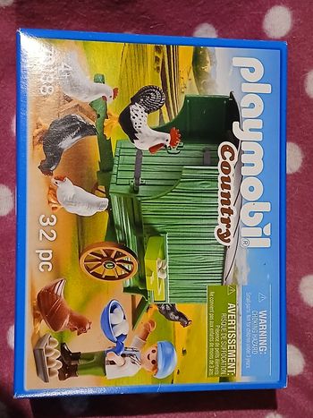 Playmobil poulailler 
