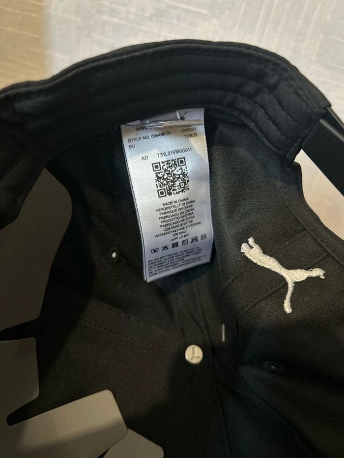 Casquette AMG Petronas Mercedes Puma - photo numéro 5